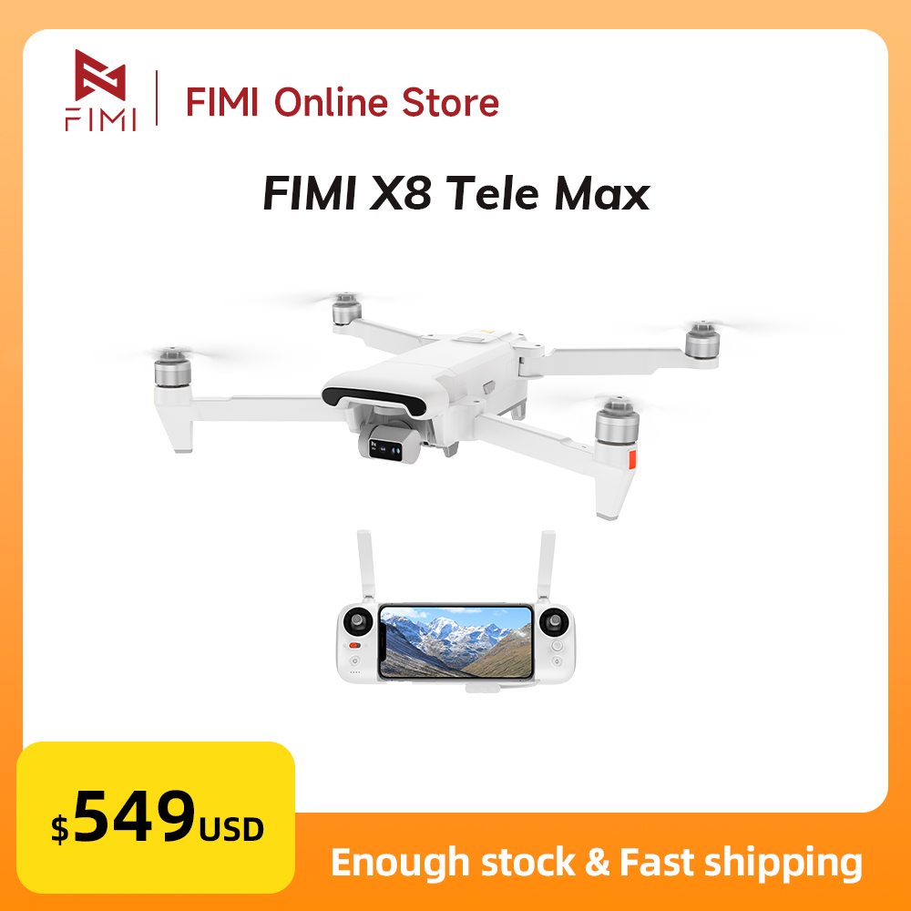 FIMI X8 Tele Max Drone 4K Prof - огляд і ціна Drone Thermal Imaging